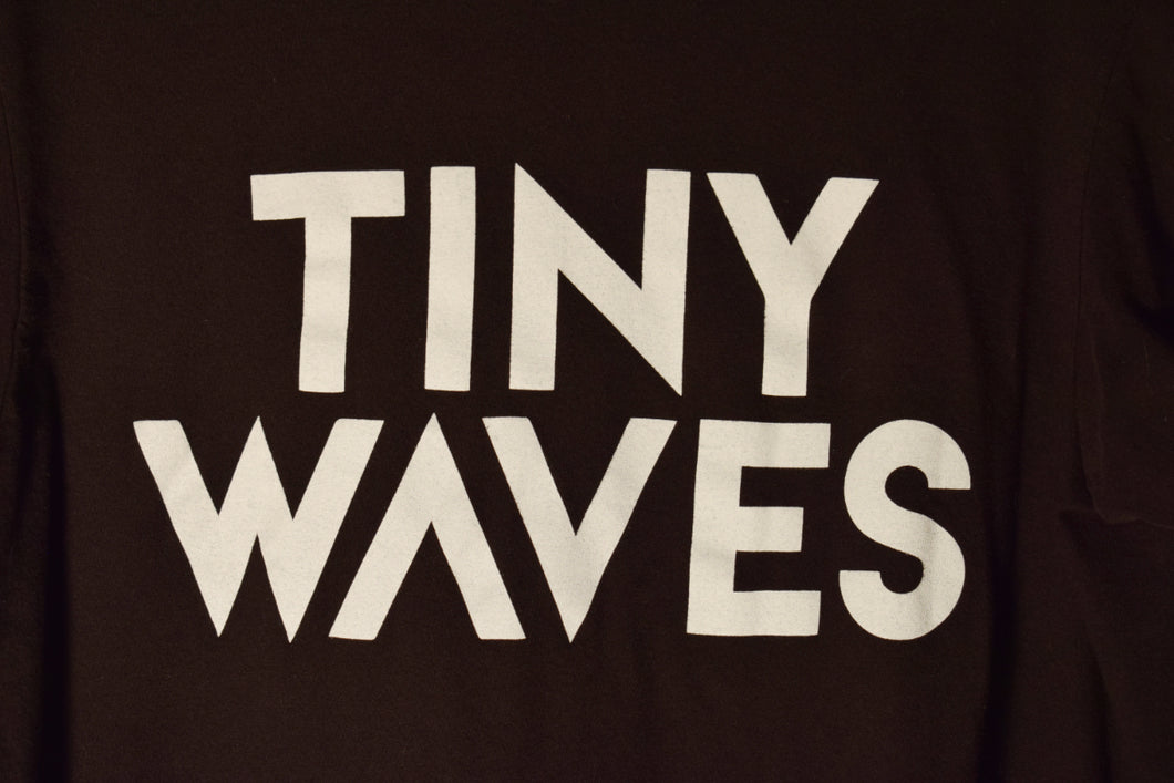 Tiny Waves Logo T-Shirt Black